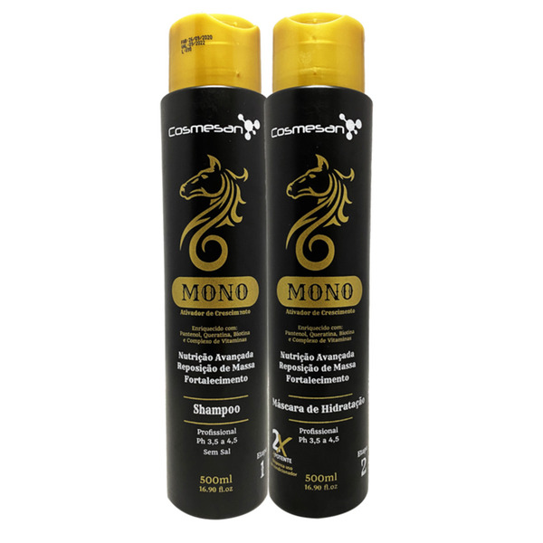 Kit Mono Ativador de Crescimento 500 ML cada
